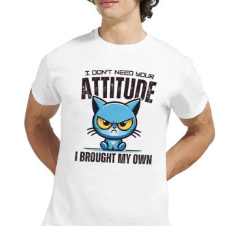 funny attitude unisex tee