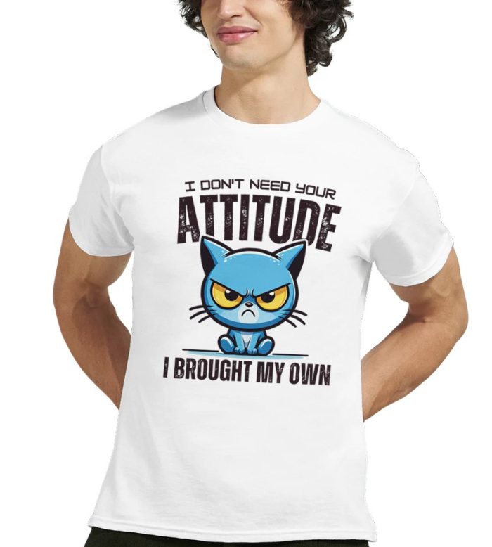 funny attitude unisex tee