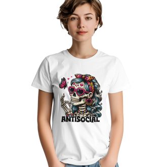 Antisocial But Worth It, Funny and Sassy Unisex T-Shirt - Bold and Relatable Novelty Gift Tee